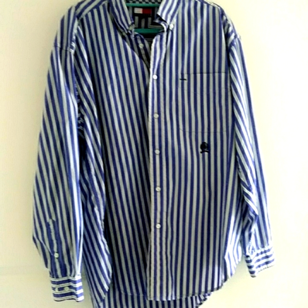 Casual men button down shirt